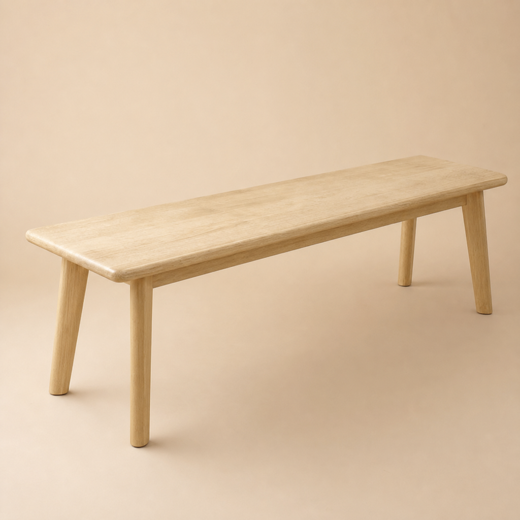 Banc en bois massif Manon - 120 cm