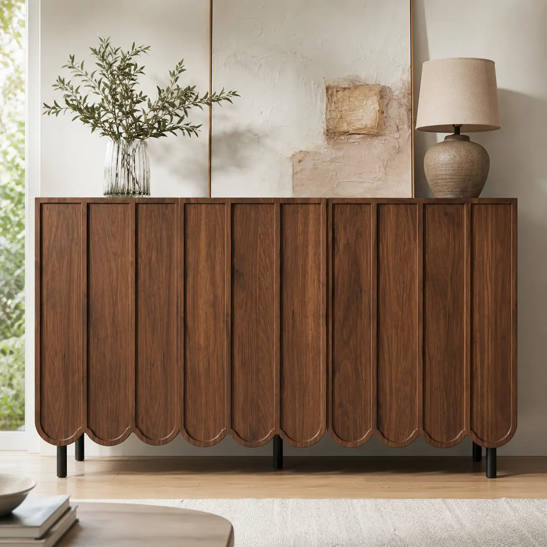 Buffet 120 cm en bois Oscar