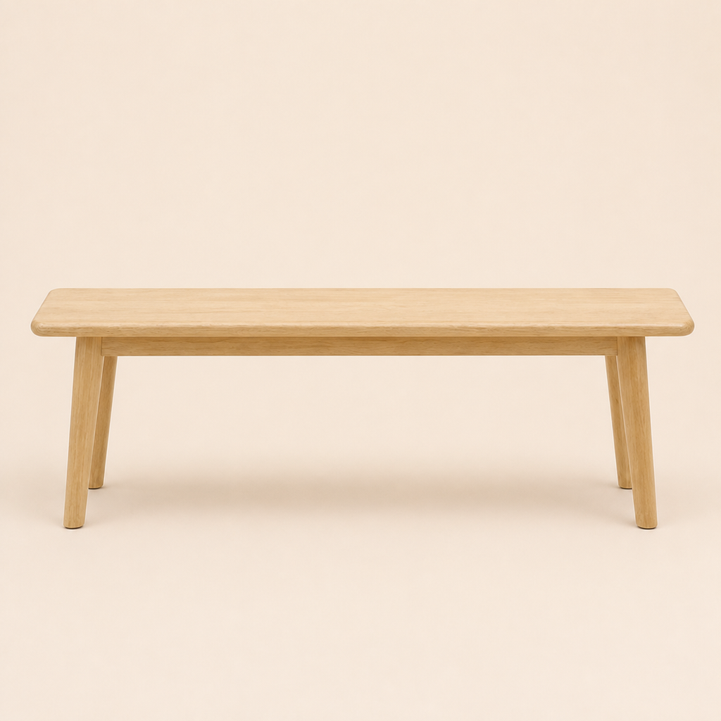 Banc en bois massif Manon - 120 cm
