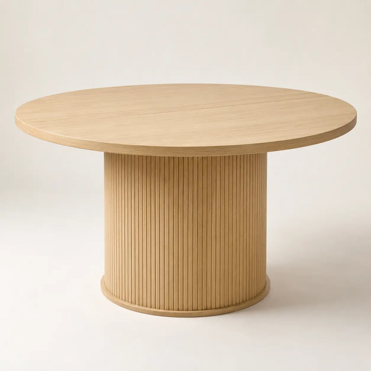 Table à manger ronde en bois Arthur