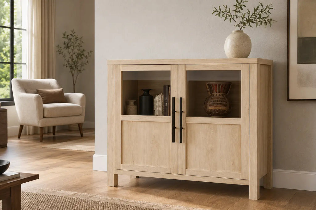Buffet 2 portes en bois Emma