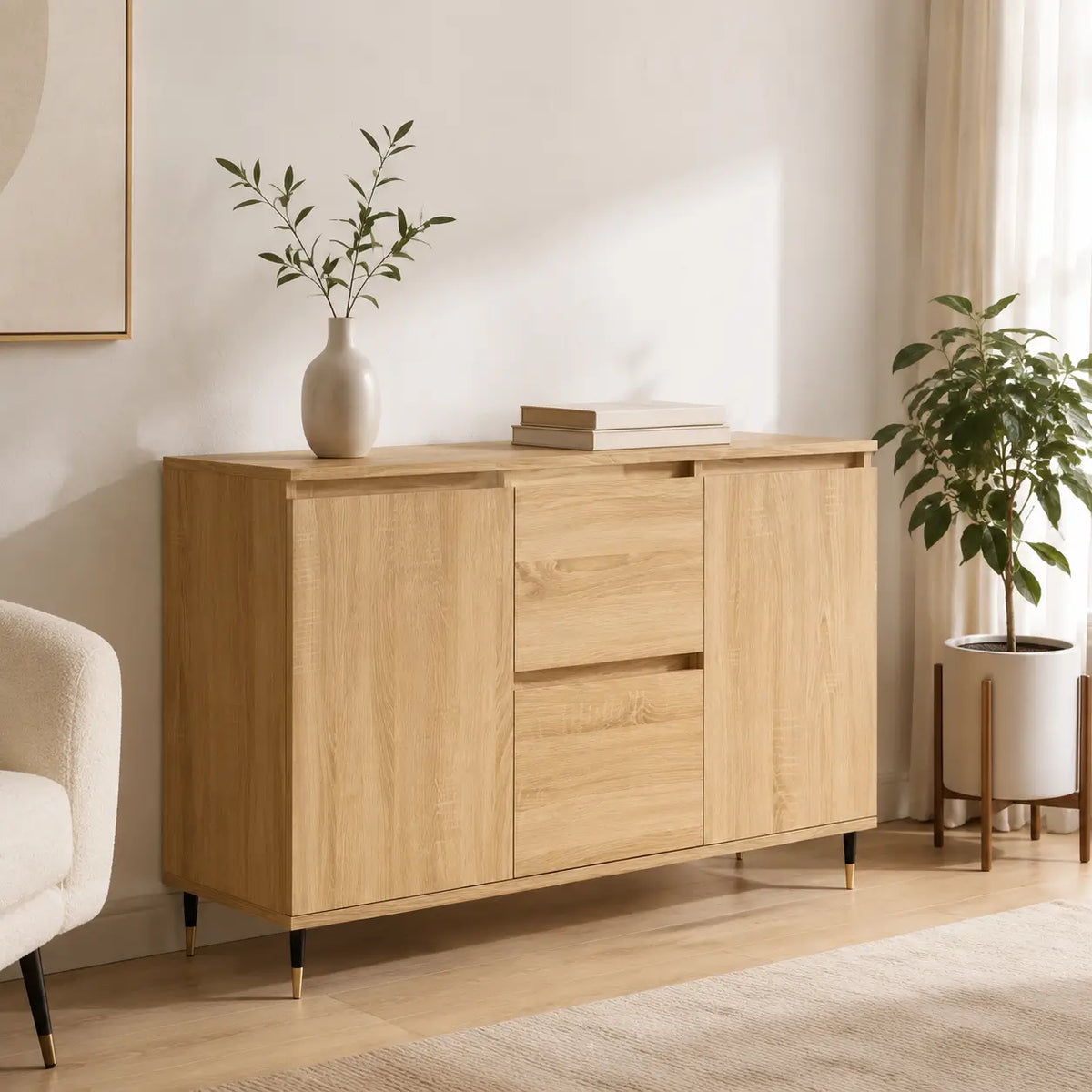 Buffet 101 cm en bois Alice