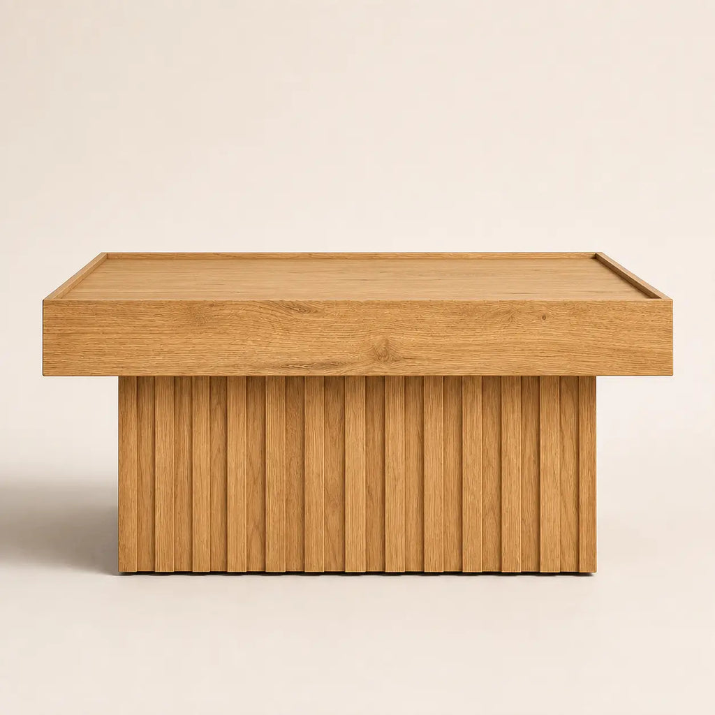 Table basse 79 cm en bois Zoé