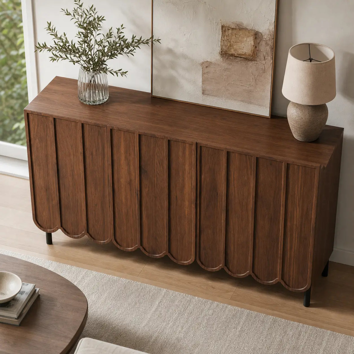 Buffet 120 cm en bois Oscar