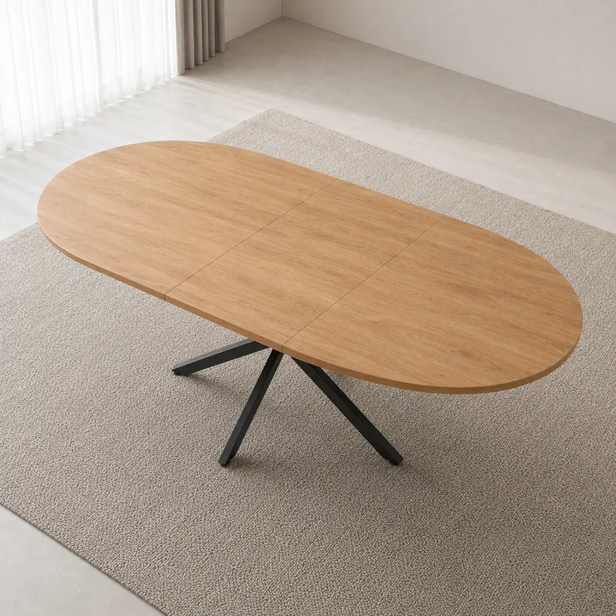 Table à manger 4 personnes en bois Nina