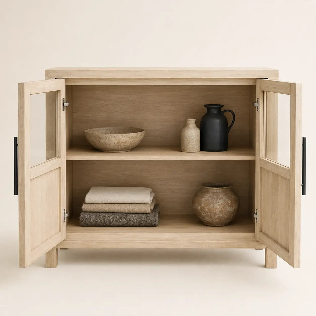 Buffet 2 portes en bois Emma