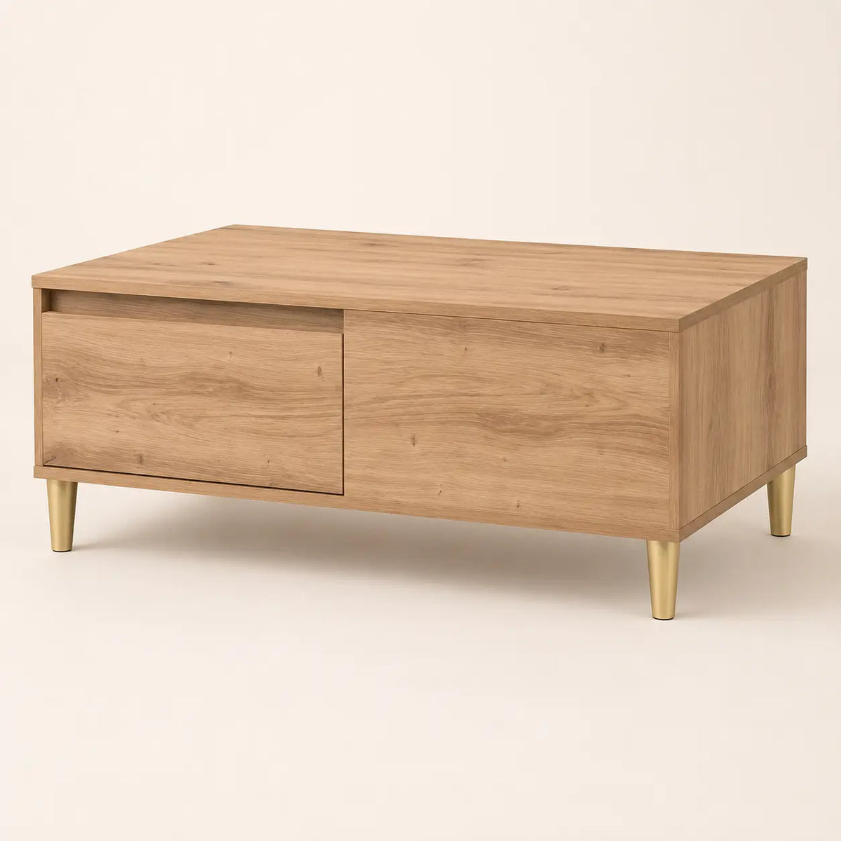 Table basse 90 cm en bois Gabrielle
