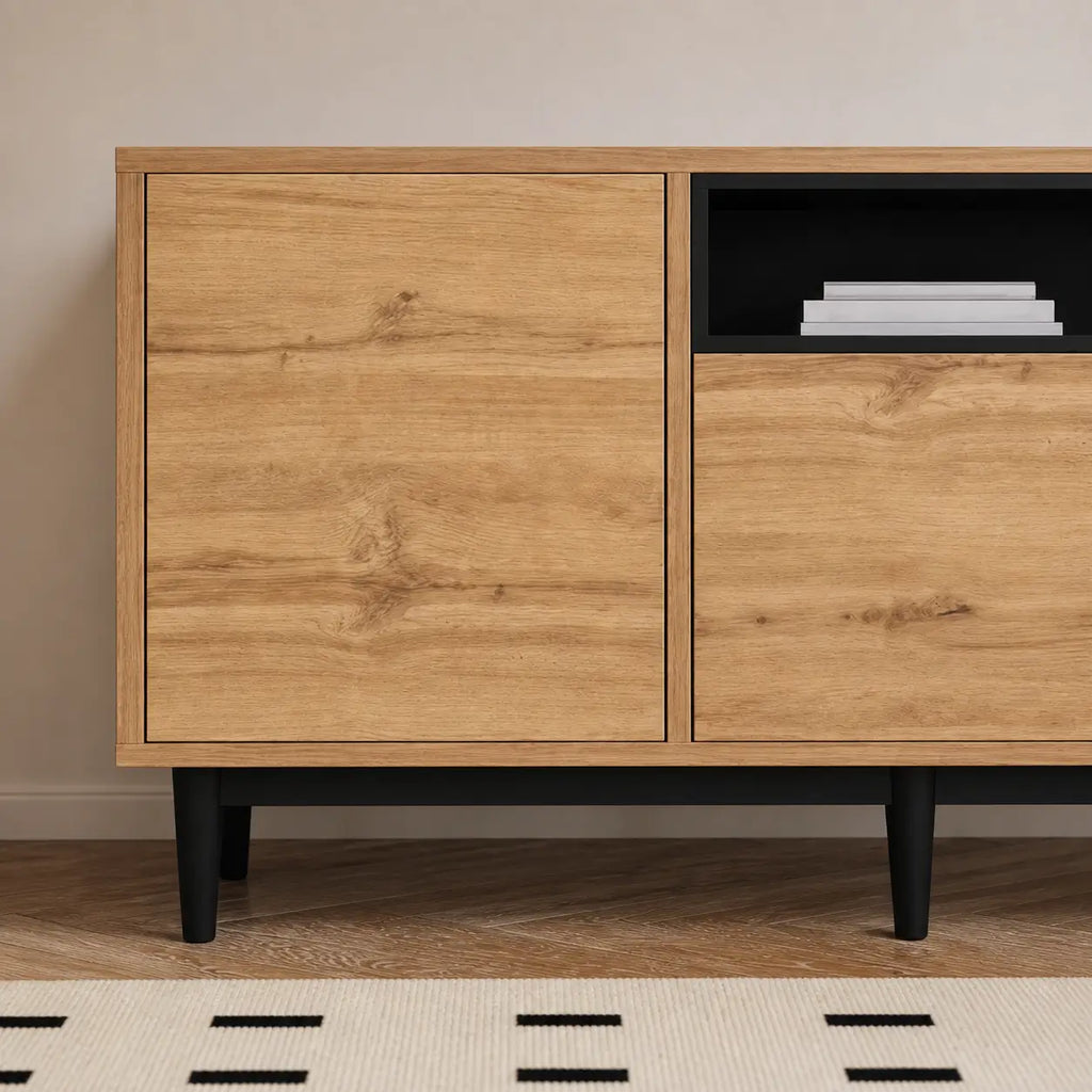 Buffet 3 portes en bois Thomas