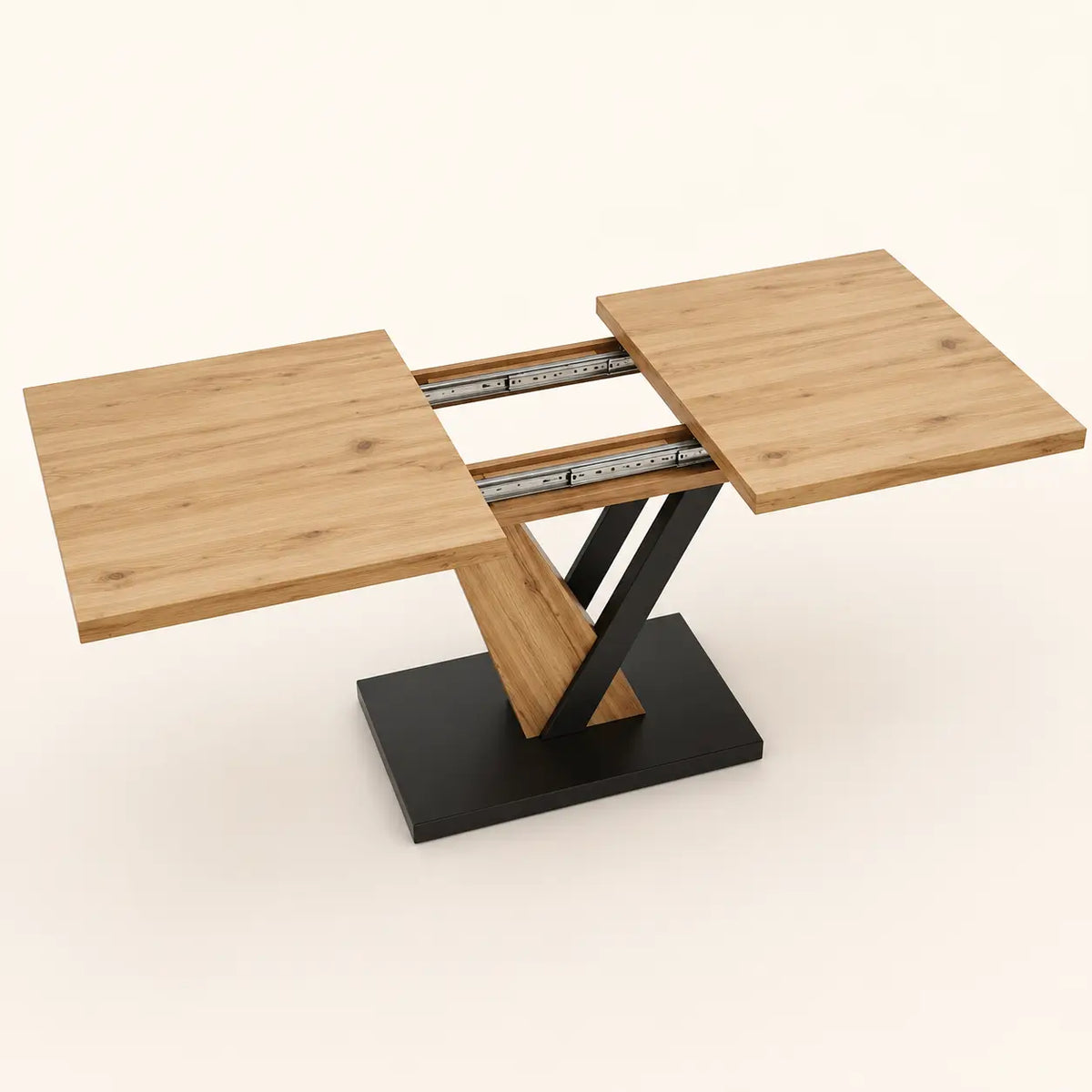 Table à manger extensible en bois Victor
