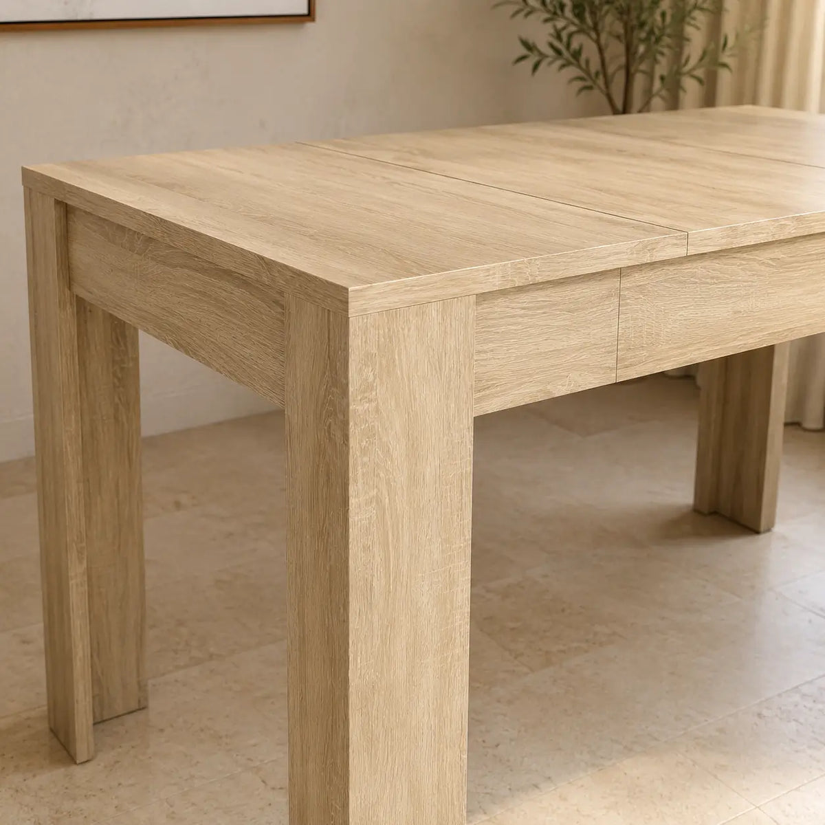 Table à manger 140 cm en bois Jules