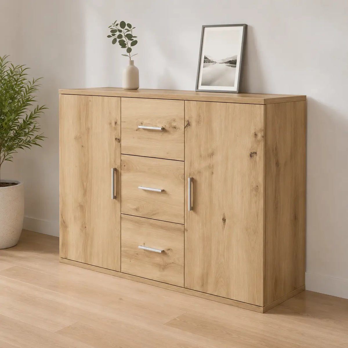 Buffet 90 cm en bois Hugo