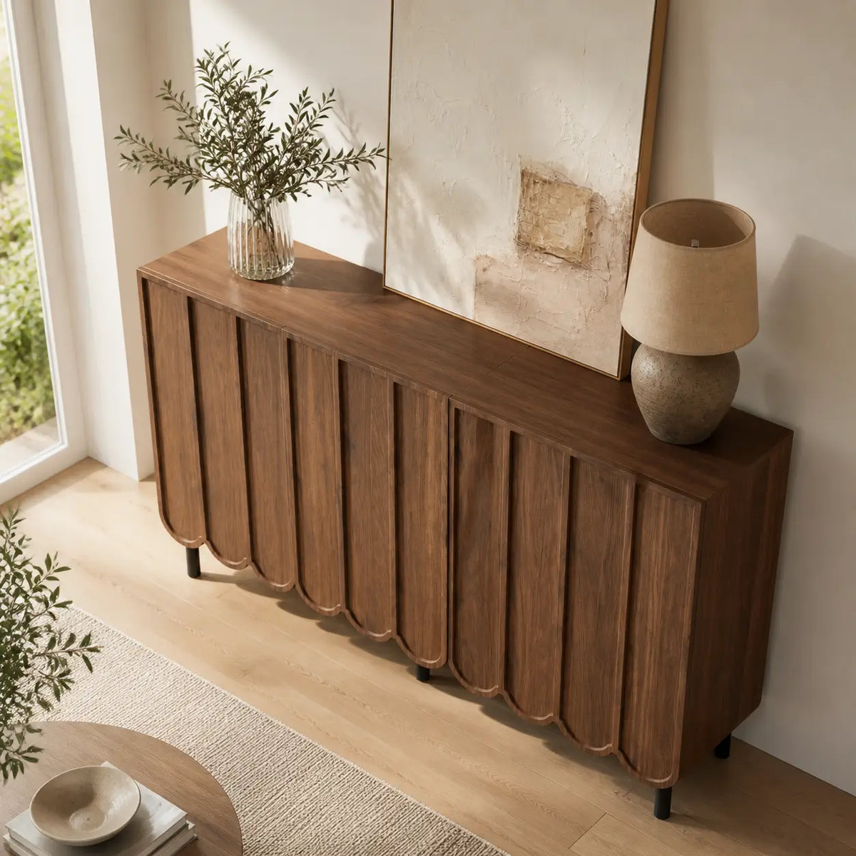 Buffet 120 cm en bois Oscar