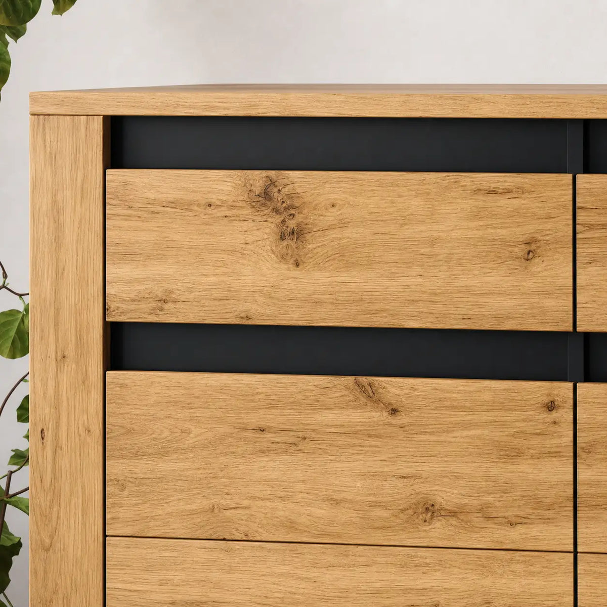 Buffet 3 tiroirs en bois Maxime