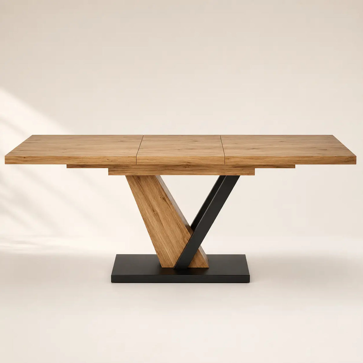 Table à manger extensible en bois Victor