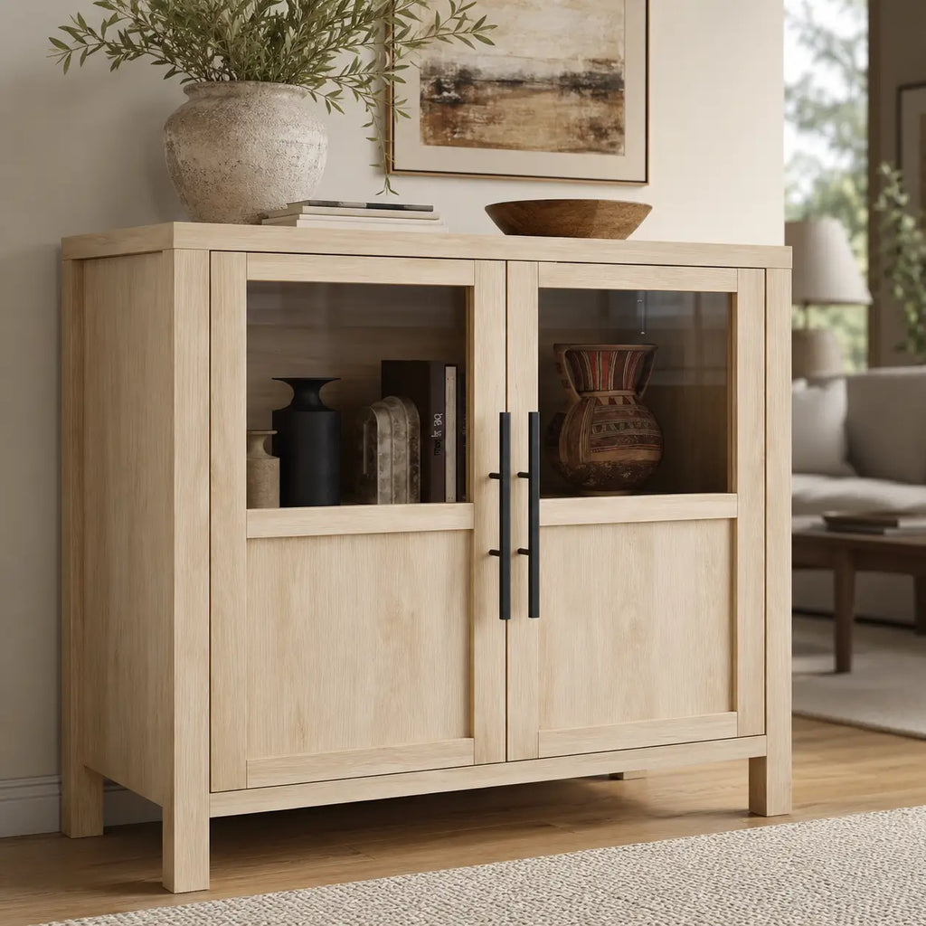 Buffet 2 portes en bois Emma