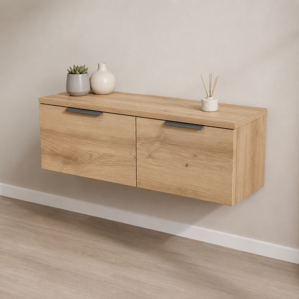 Commode murale en bois Chloé