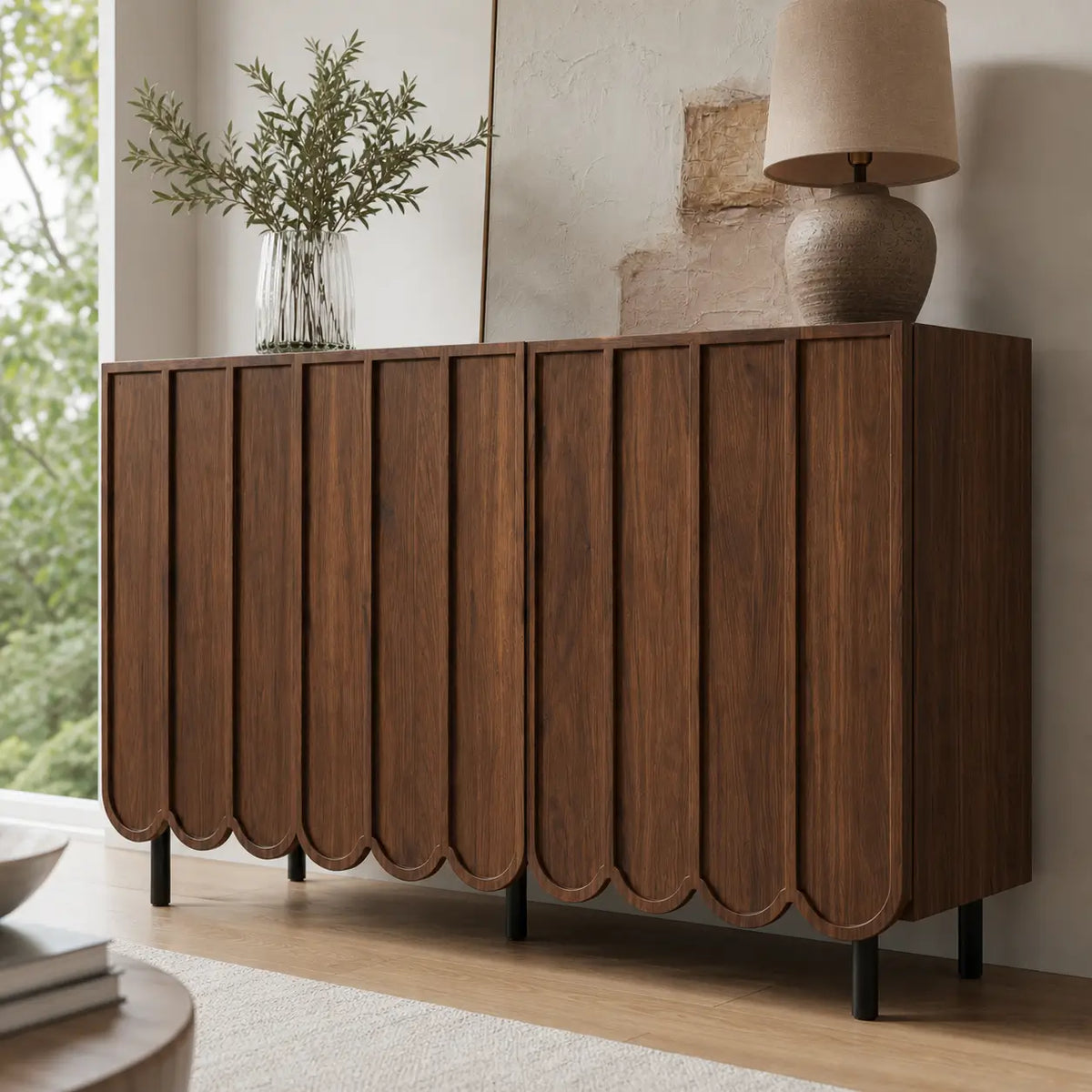 Buffet 120 cm en bois Oscar